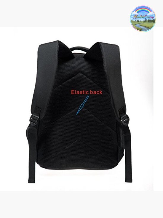 Galaxy Print Teen Backpack 15 inch Laptop School Bag Polyester